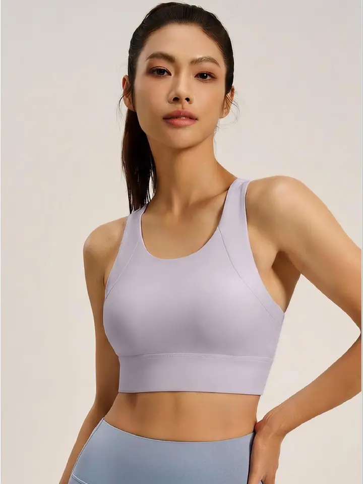 Scoop-neck bra — custom activewear made by Eliian