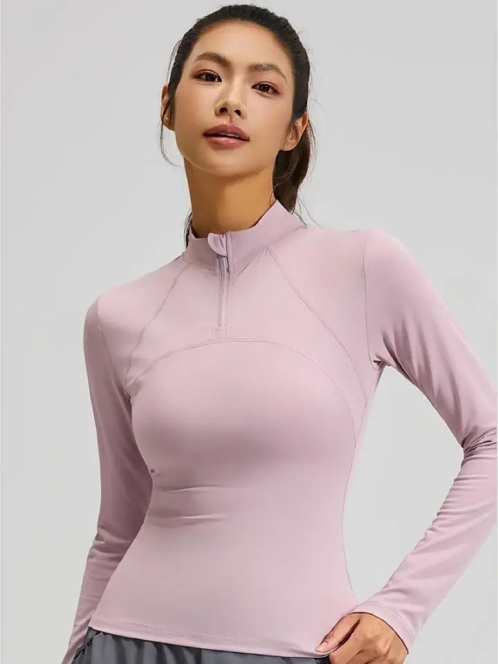 Half-zip layer — custom activewear made by Eliian