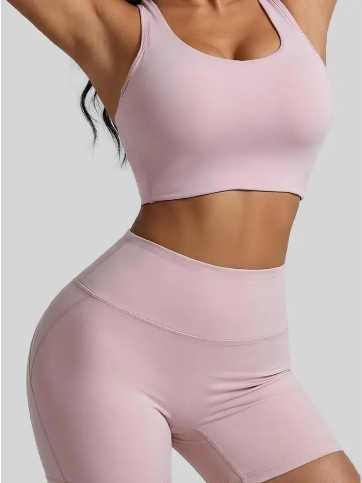 Bra + short set — custom activewear made by Eliian