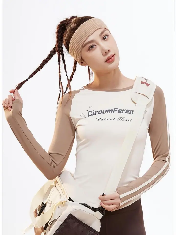 Printed long-sleeve — custom activewear made by Eliian